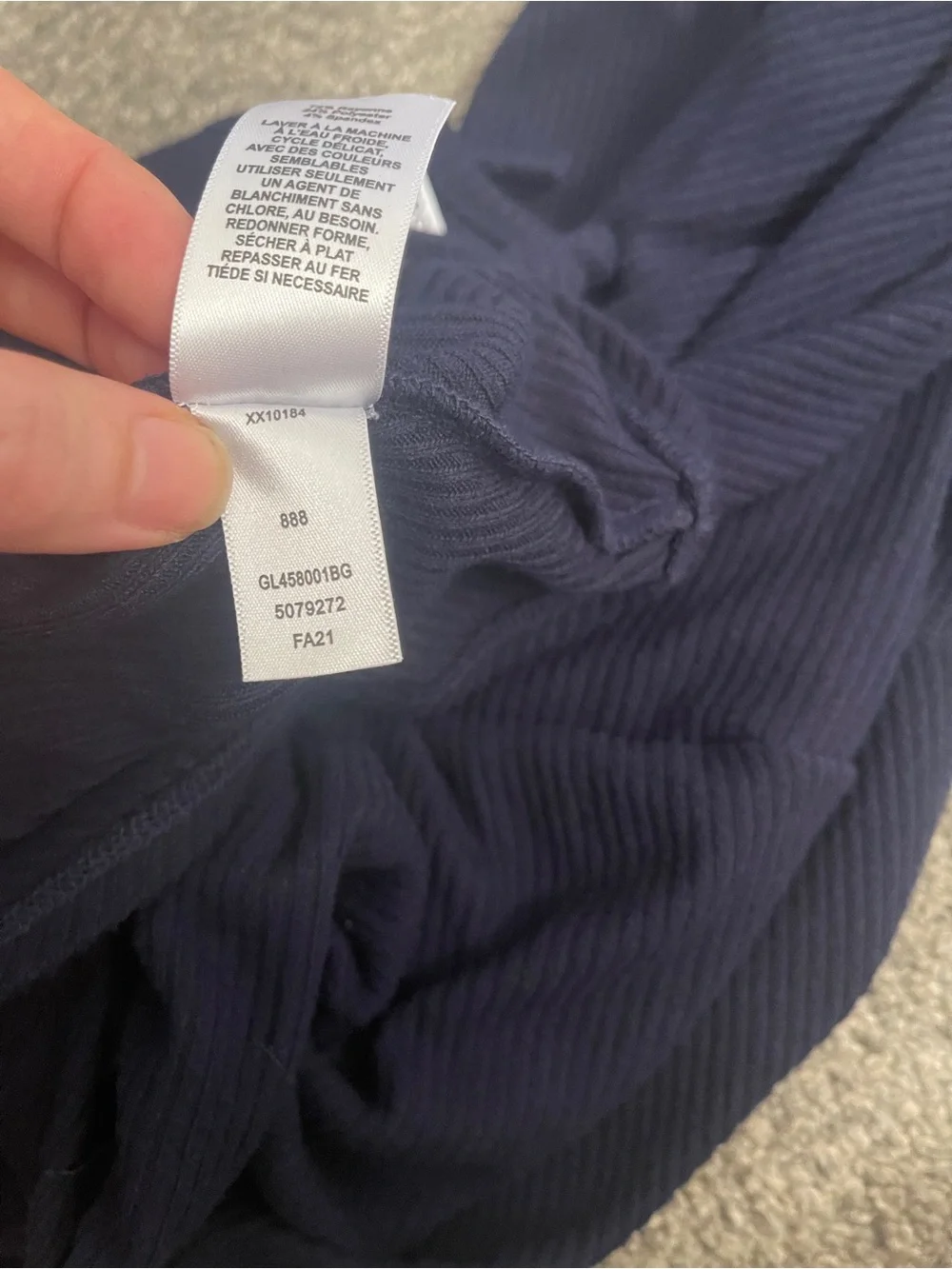 Nordstrom Navy Flutter-Sleeve A-Line Dress for Kids